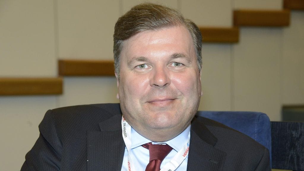 Ari Lahti on yksi Palloliiton puheenjohtajaehdokkaista.