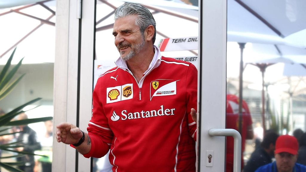 Maurizio Arrivabene oli tyytyväinen Ferrarin vauhtiin Brasiliassa.