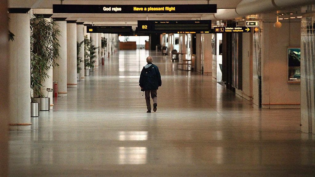 Kuva Kastrupin lentokentältä Kööpenhaminasta.