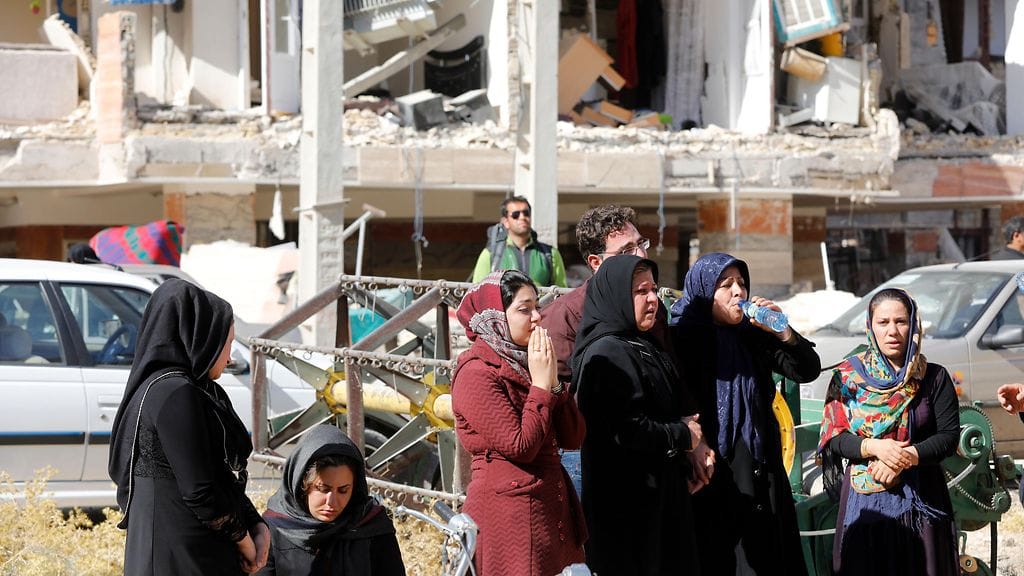 Iranin ja Irakin rajaseudulle marraskuussa 2017 iskenyt maanjäristys aiheutti suuria tuhoja erityisesti Iranin puolella rajaa.