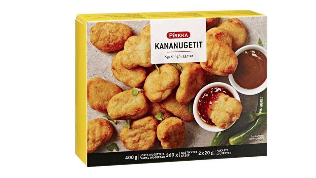 Pirkan pakastekananugeteista paljastui salmonellaa.