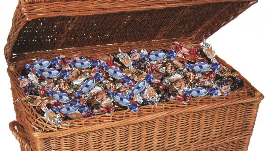 Tämä suklaarasia ei lopu ihan heti kesken.