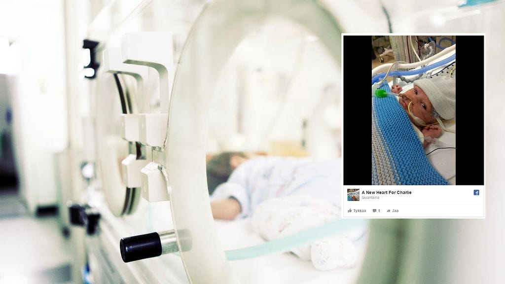 Charlie-vauva ei pääse kotiin ilman uutta sydäntä.