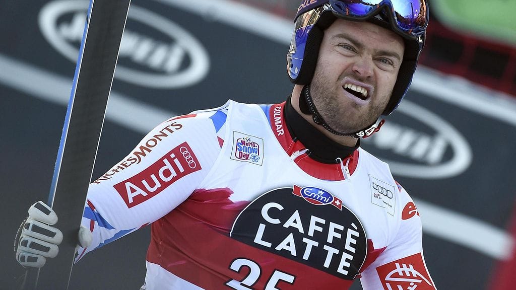 David Poisson Santa Caterinan syöksykisassa joulukuussa 2015.