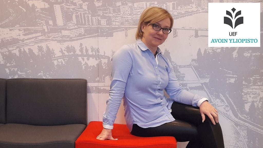 Seija Voutilainen innostui opiskelusta Itä-Suomen yliopiston Avoimessa yliopistossa.