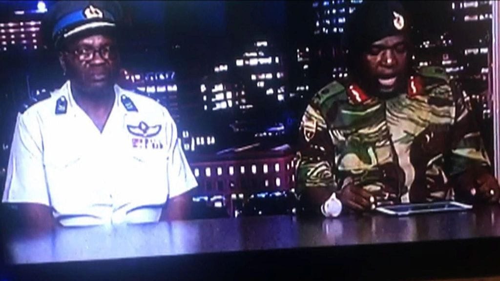 Zimbabwe televisio vallankaappaus
