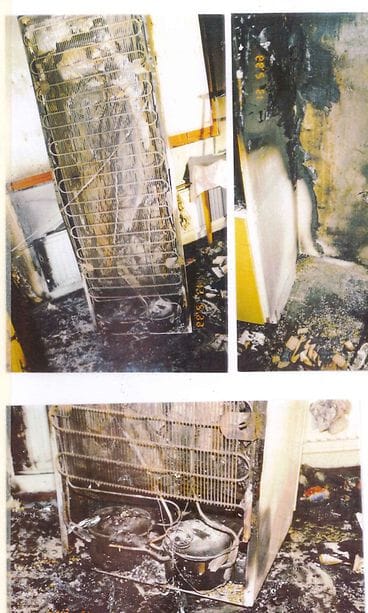 kylmälaite sähköpalo