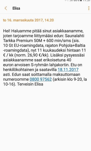 Kuvakaappaus elisa