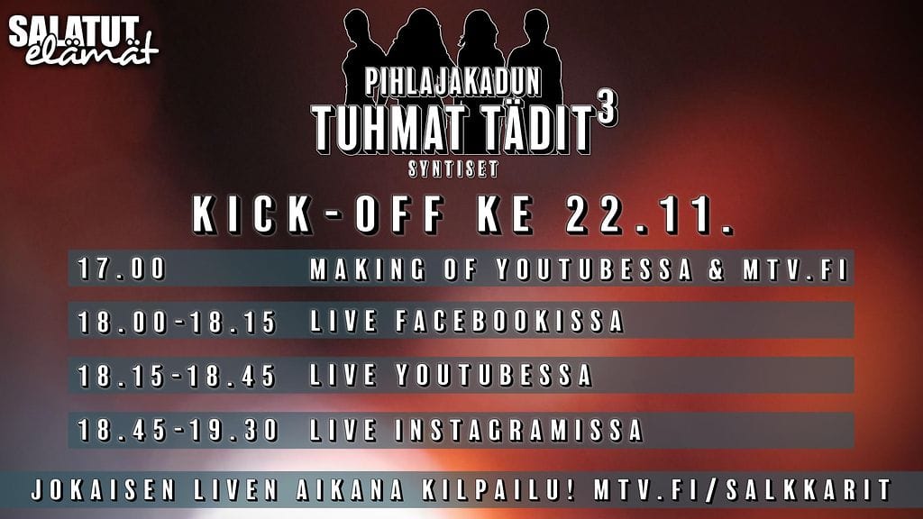 tuhmikset3 kickoff