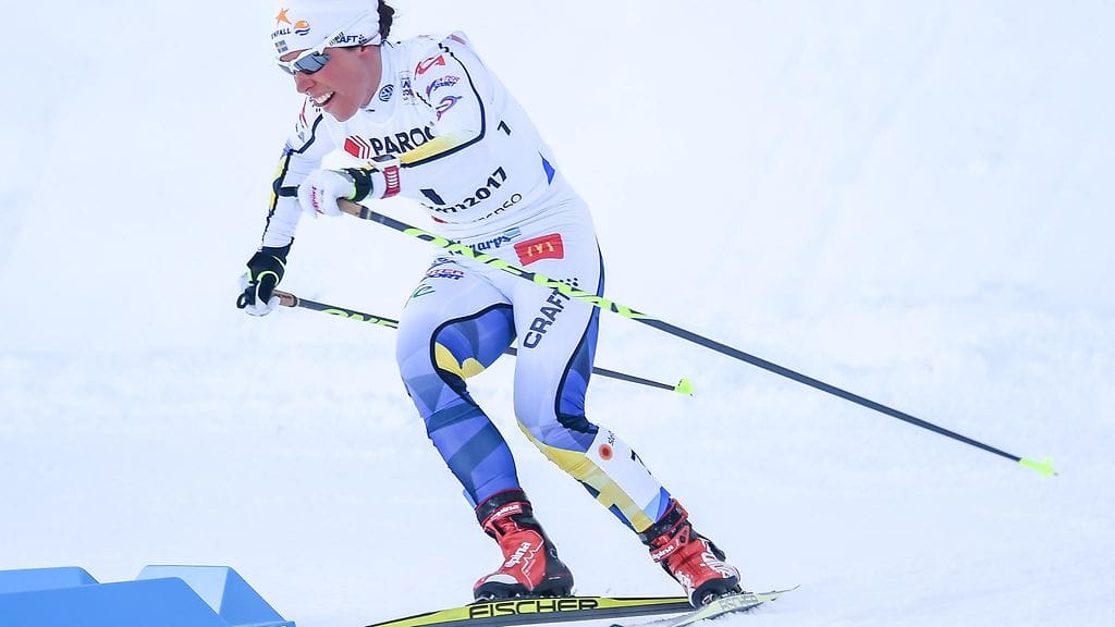 Charlotte Kalla on iskussa. Arkistokuva.