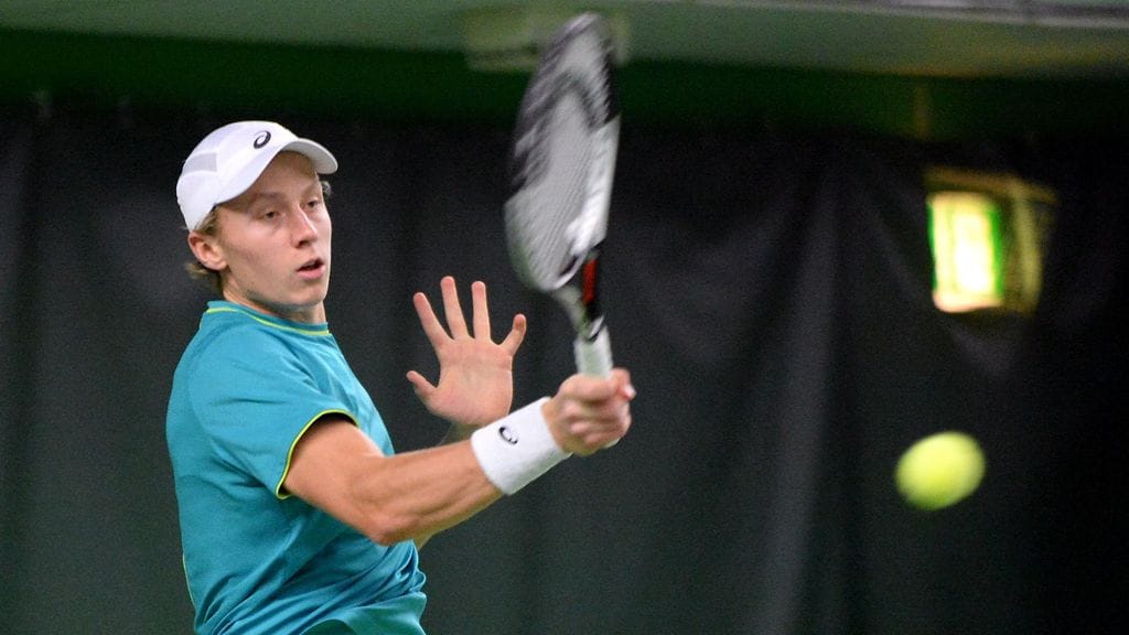 Emil Ruusuvuori loisti Talin ITF-turnauksen finaalissa avauserän jälkeen.