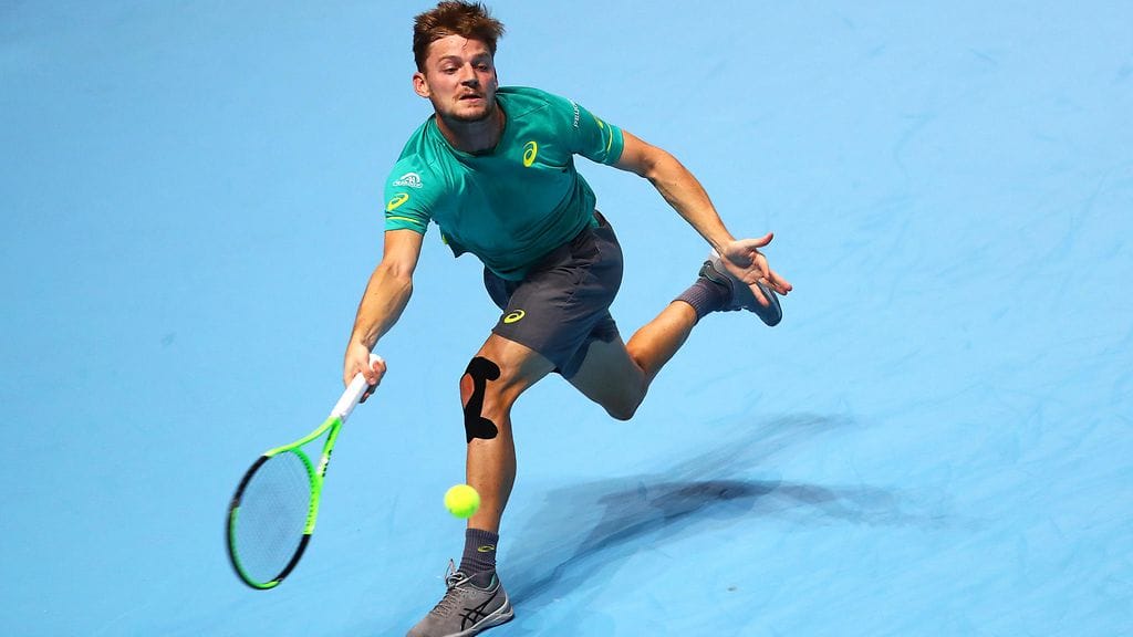 David Goffin venyi voittoon Roger Federeristä.