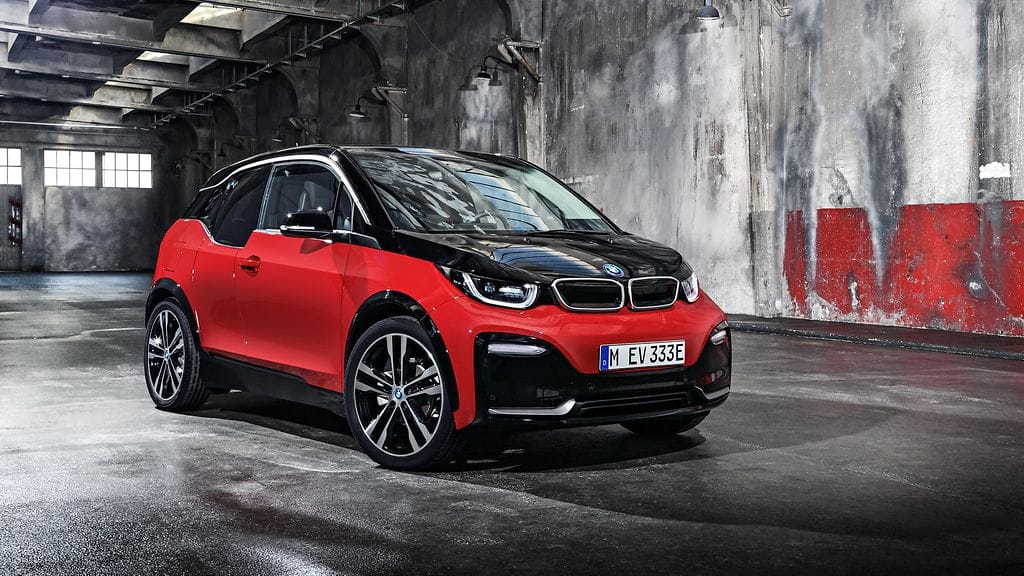 BMW i3 -sähköauto.
