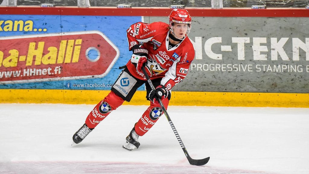 Joel Kiviranta avasi maalihanat 21 sekunnin pelin jälkeen.