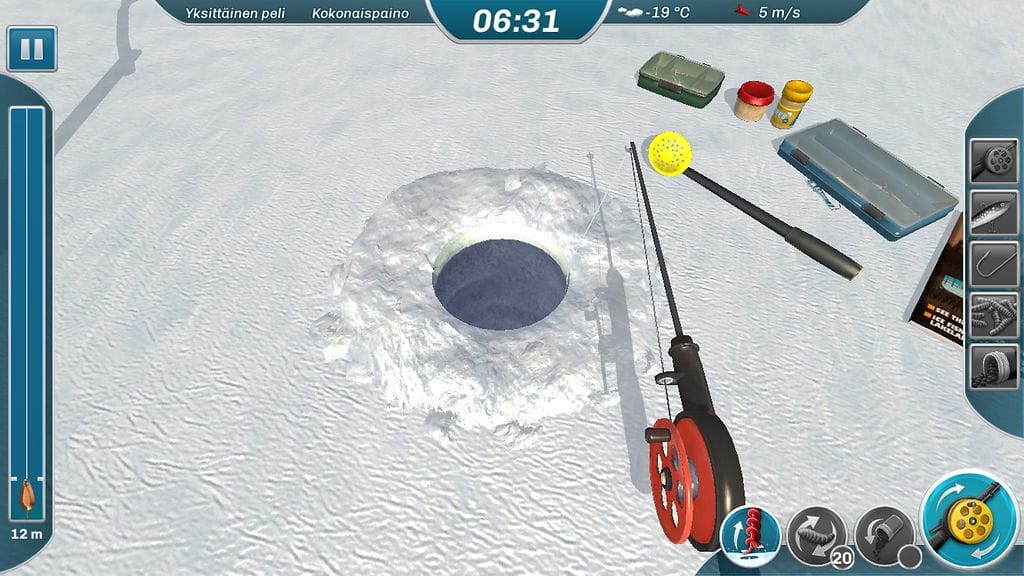 Ile Lakes -peli iOS-näkymä