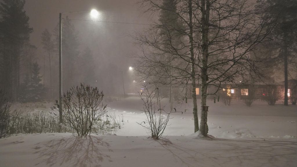 Lukijan sääkuva Vaalasta.