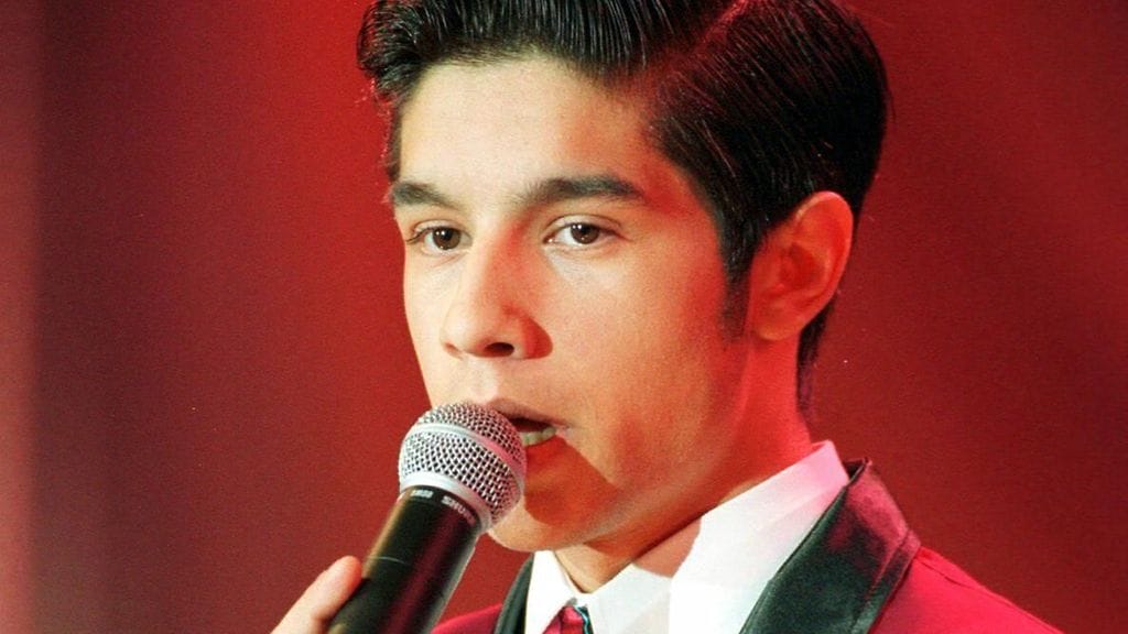 Dimitri Sjöberg Seinäjoen Tangomarkkinoilla vuonna 1997.