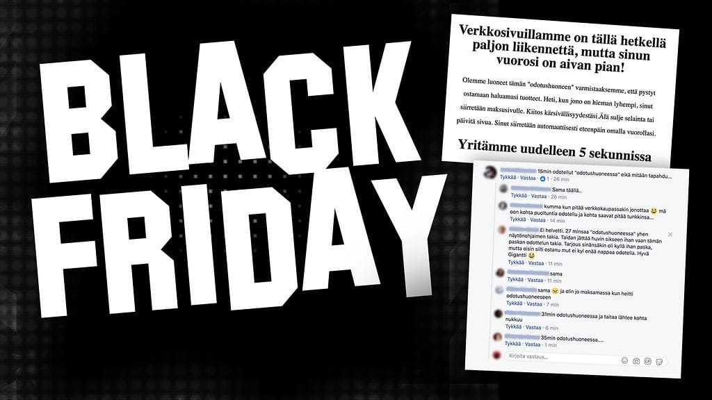 Alempi kuvakaappaus erään yrityksen Facebook-sivuilla käydystä keskustelusta.