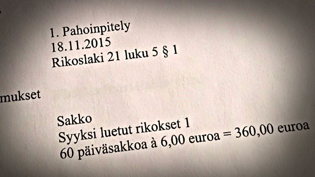 Oikeus antoi jutussa tuomion marraskuussa.