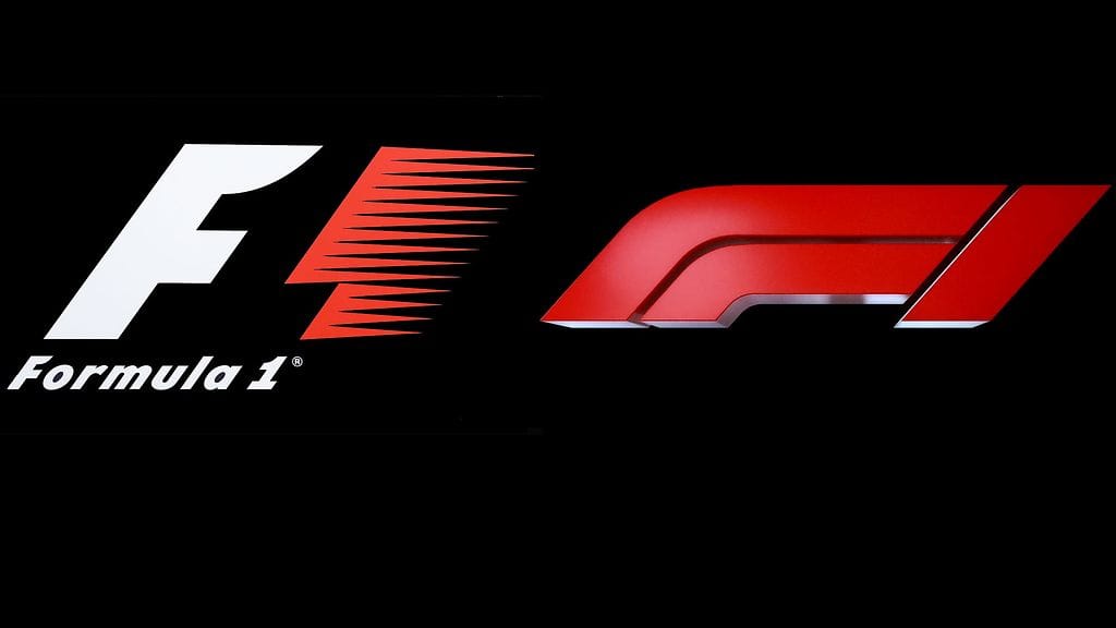 F1, logo, uusi ja vanha, 2017