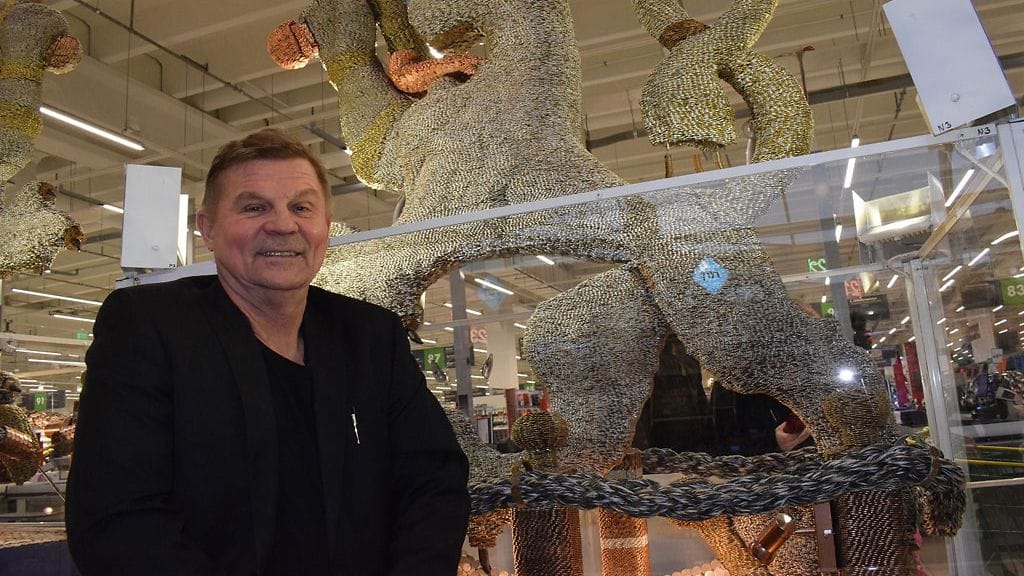 Kolikkomies Timo Ruotsalainen Joensuusta