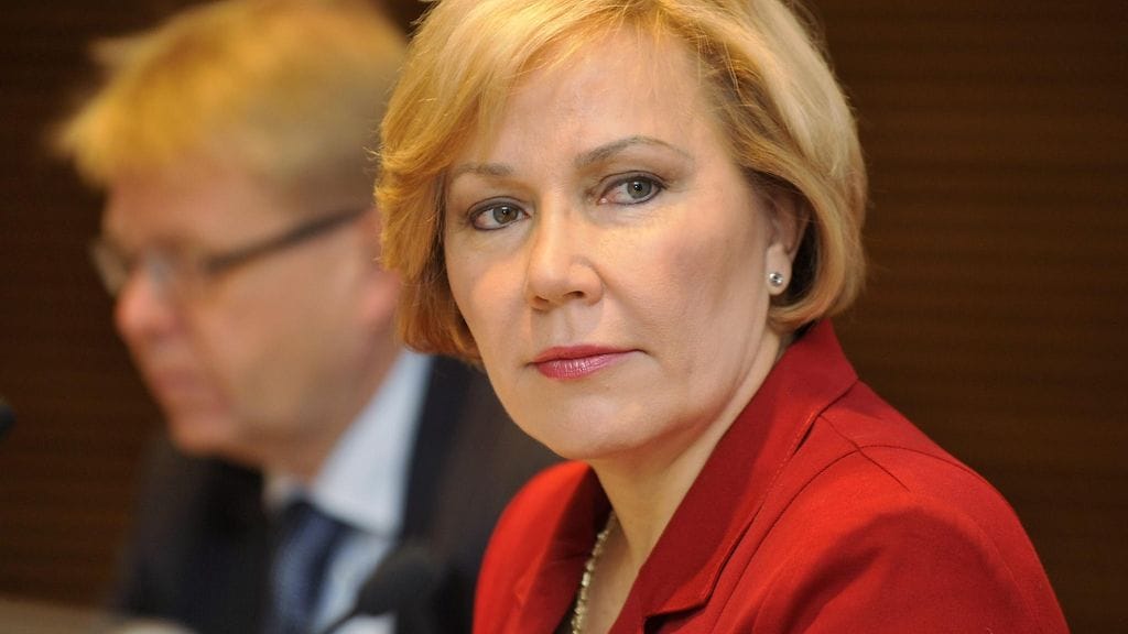 Tuija Nurmi lokakuussa 2009.