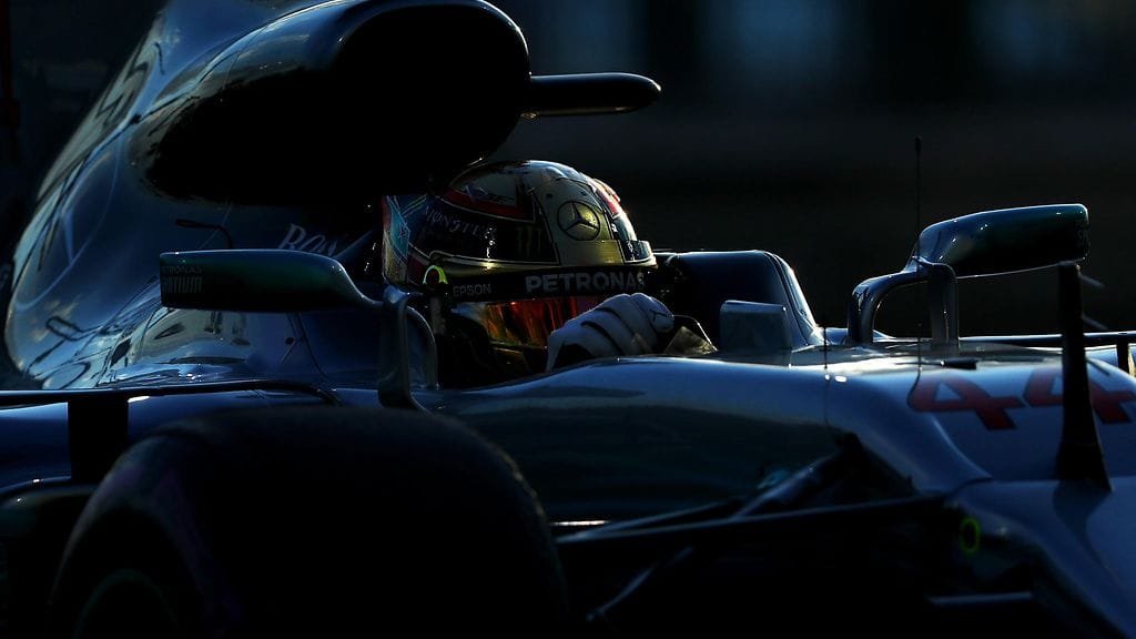 Lewis Hamilton viikonlopun Abu Dhabin GP:ssä.