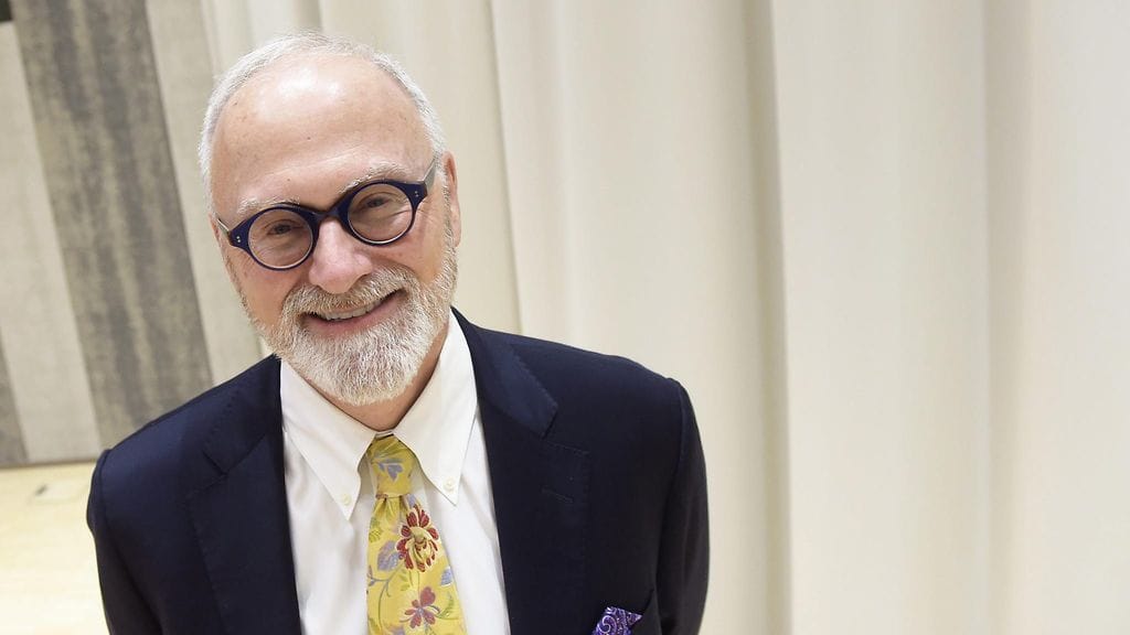 Biotalous- ja rahoitusalan ekspertti Don Roberts biotalouden kasvumahdollisuuksia ja innovaatioita käsittelevässä Pellervon taloustutkimus PTT:n seminaarissa Helsingissä 27. marraskuuta 2017.