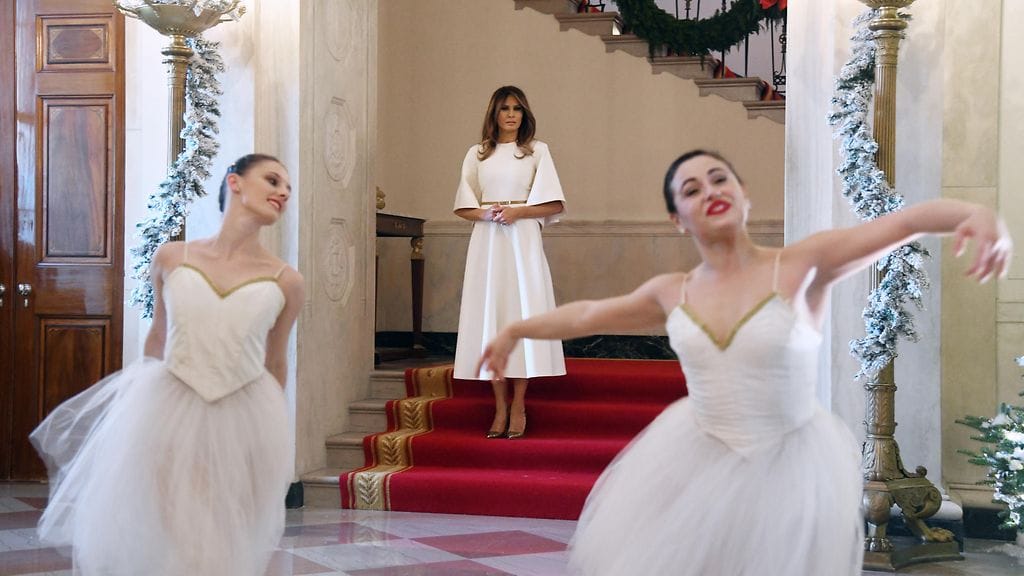 Melania Trump joulukoristelut 27.11.2017 (4)