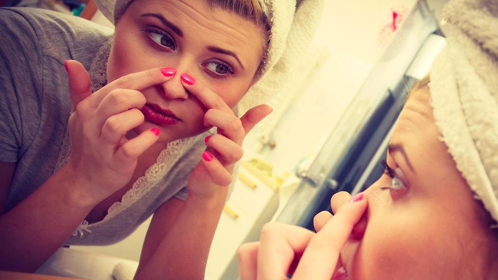 Kaikki nenästäsi löytyvät näppylät eivät välttämättä ole mustapäitä.