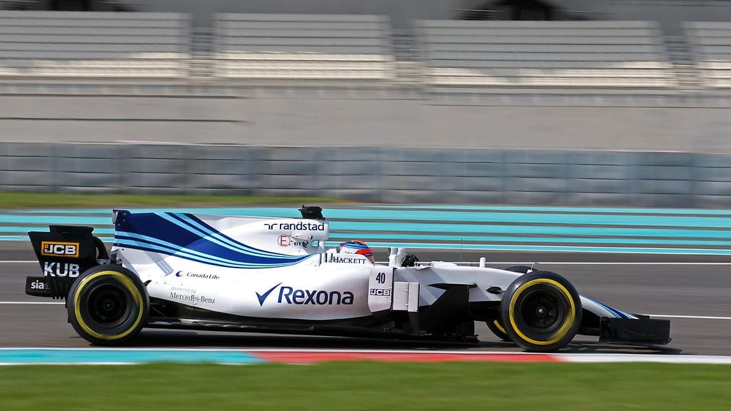 Robert Kubica Williamsin ratissa.