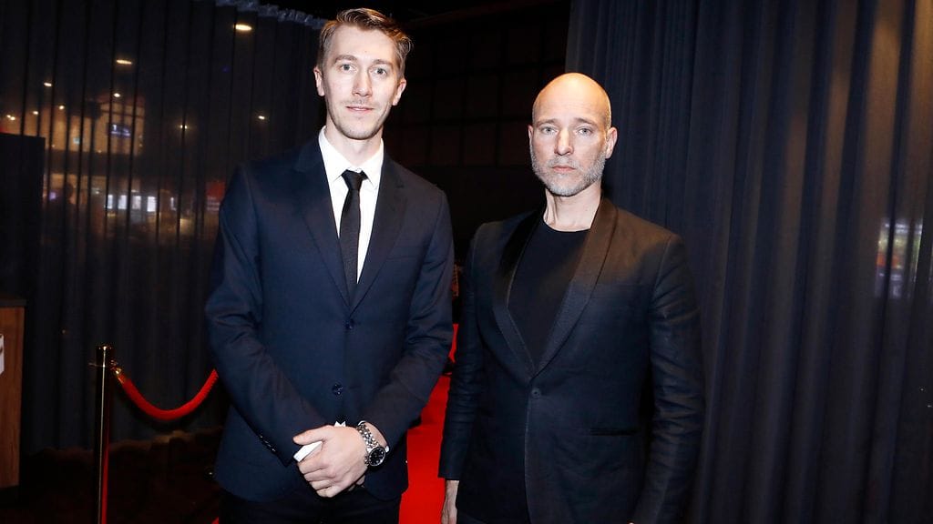 Aku Louhimies ja Jussi Vatanen Tukholmassa 28.11.2017