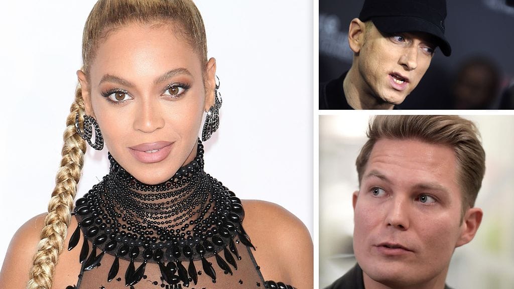 Muun muassa Beyoncen, Eminemin ja Cheekin videot ovat kadonneet Youtubesta. Kuvat: Lehtikuva, All Over Press