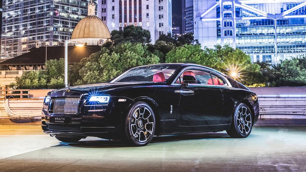 rolls royce wraith black badge
