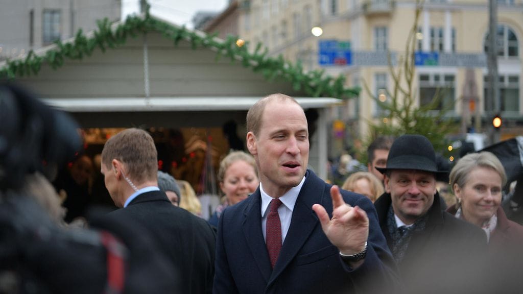 Prinssi William Esplanadilla 30.11.2017 16