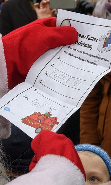 Prinssi William ja joulupukki Esplanadilla 30.11.2017 5