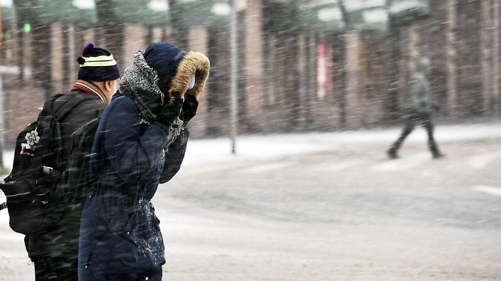 Aivan etelärannikolla sade tulee tänään  myös vetenä.