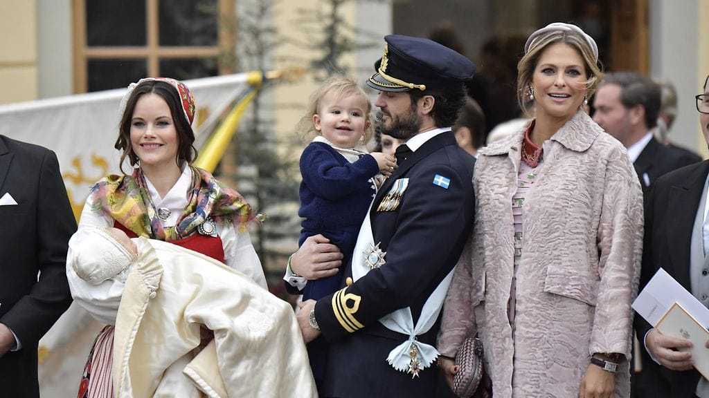 Prinsessa Sofia, prinssi Alexander, prinssi Carl Philip ja prinsessa Madeleine.