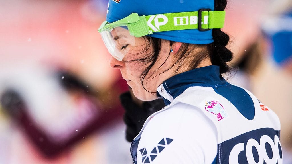 Krista Pärmäkoski palaa viimeistelyleiriltä kotiin.