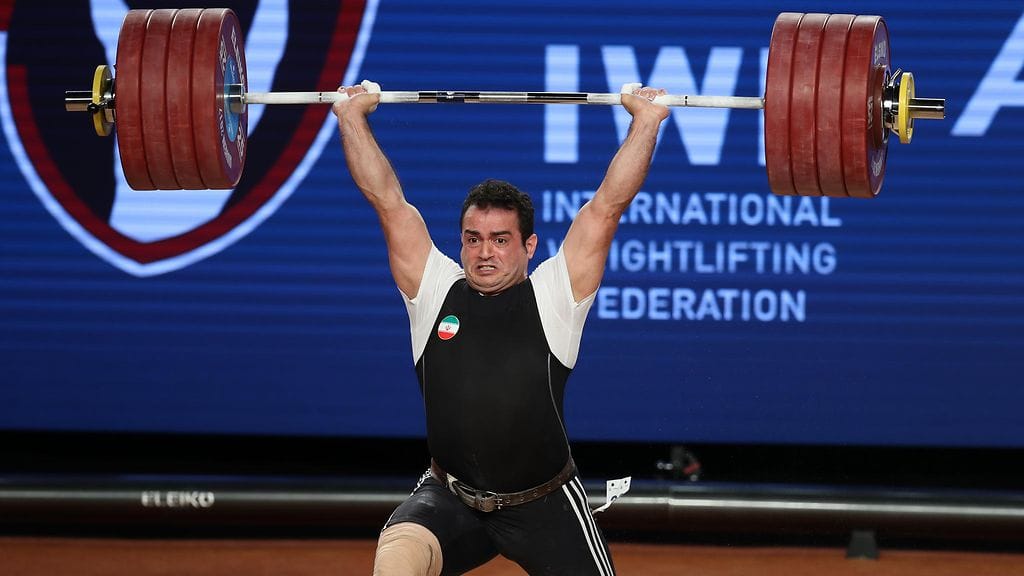 Sohrab Moradin tyylinäyte MM-kisoista.