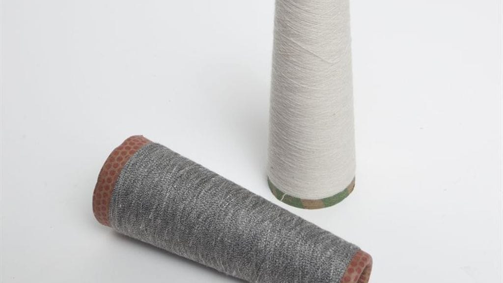 Uusiokuidusta valmistettua lankaa 2017