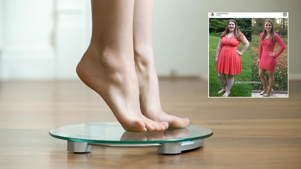 Huikean muodonmuutoksen kokenut nainen haluaa kannustaa muita samaan.