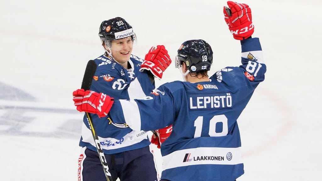 Eeli Tolvanen ja Sami Lepistö ovat vapaita edustamaan Leijonia olympialaisissa.