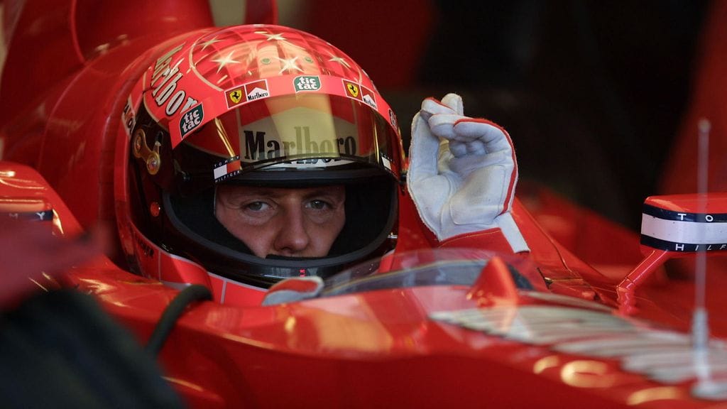 Michael Schumacher voitti urallaan viisi maailmanmestaruutta Ferrarilla.