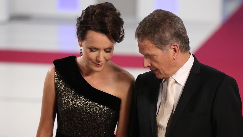Presidenttipari Jenni Haukio ja Sauli Niinistö.