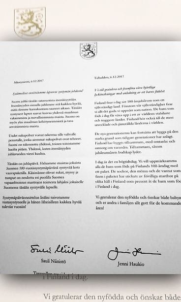 Presidentin kirje