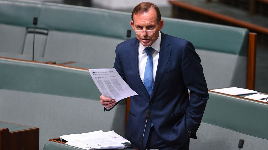 Australian entinen pääministeri Tony Abbott