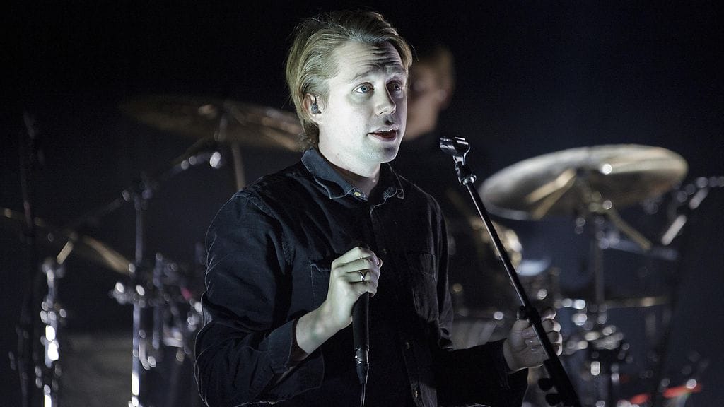 Mew esiintyi Helsingin Tavastia-klubilla syksyllä 2014.