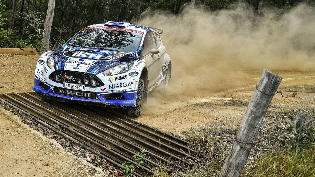 Kalle Rovanperä Australian rallissa.