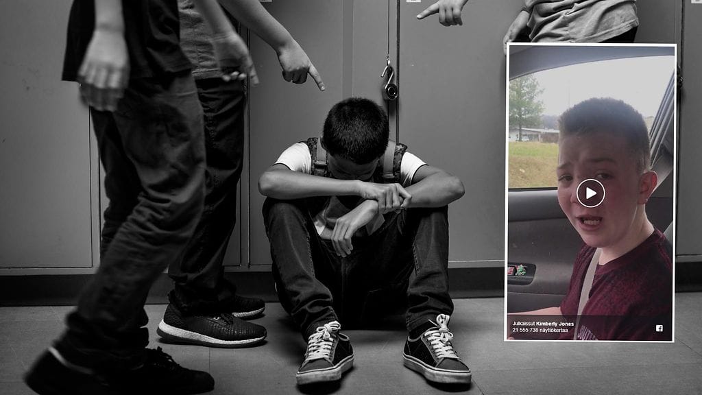 Koulupojan ja hänen äitinsä julkaisemalla videolla kiteytyy hyvin koulukiusaamisen raakuus.